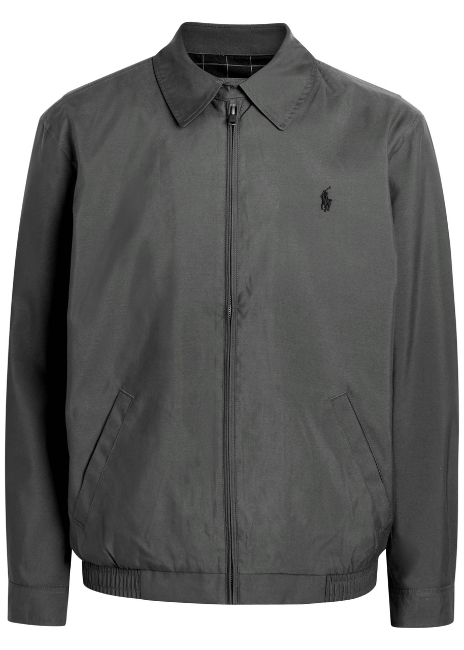 Polo Ralph Lauren Logo-embroidered Woven Jacket - Grey - S