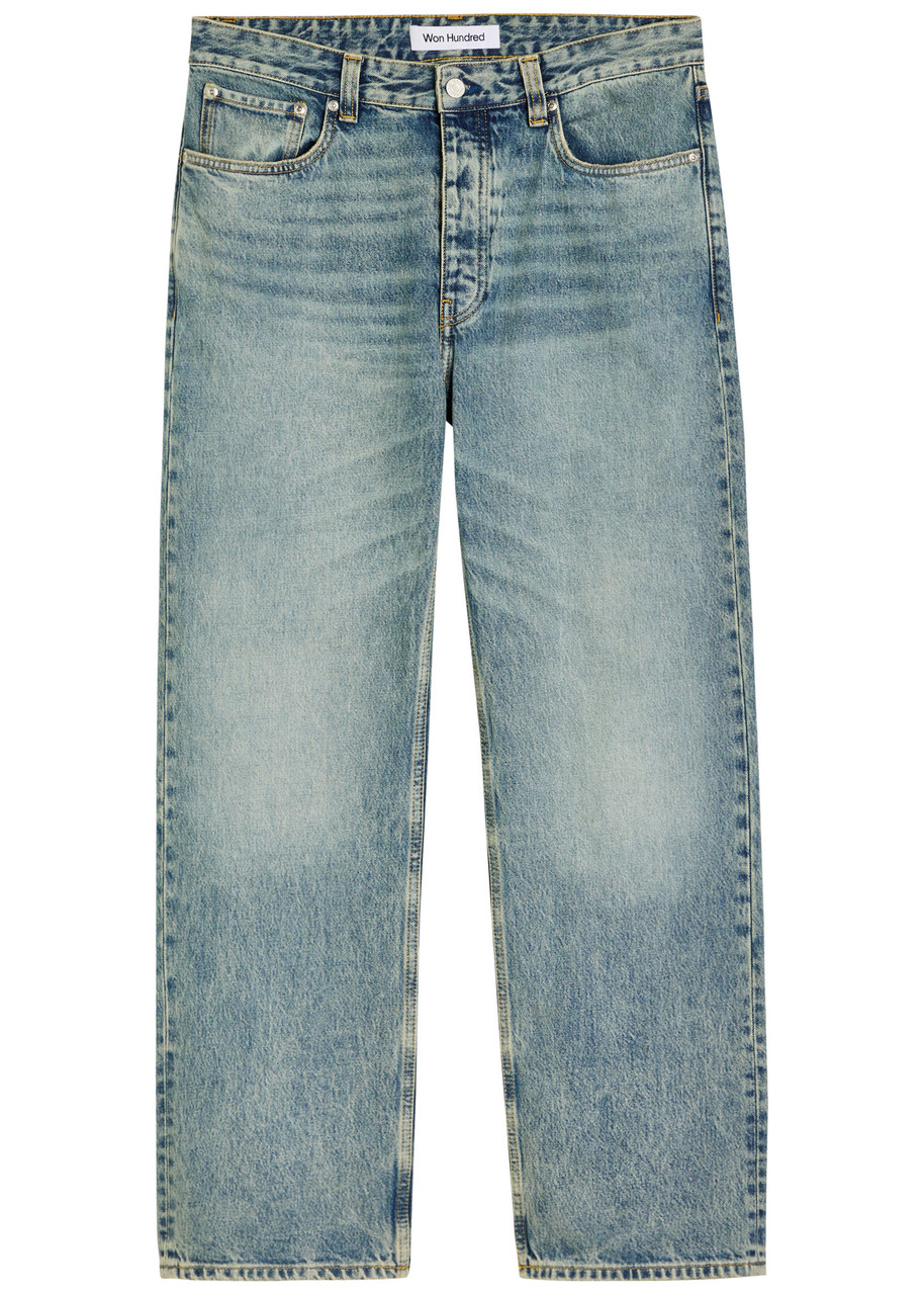 Won Hundred Steve Straight-leg Jeans - Light Blue - 28 (W28 / XS)