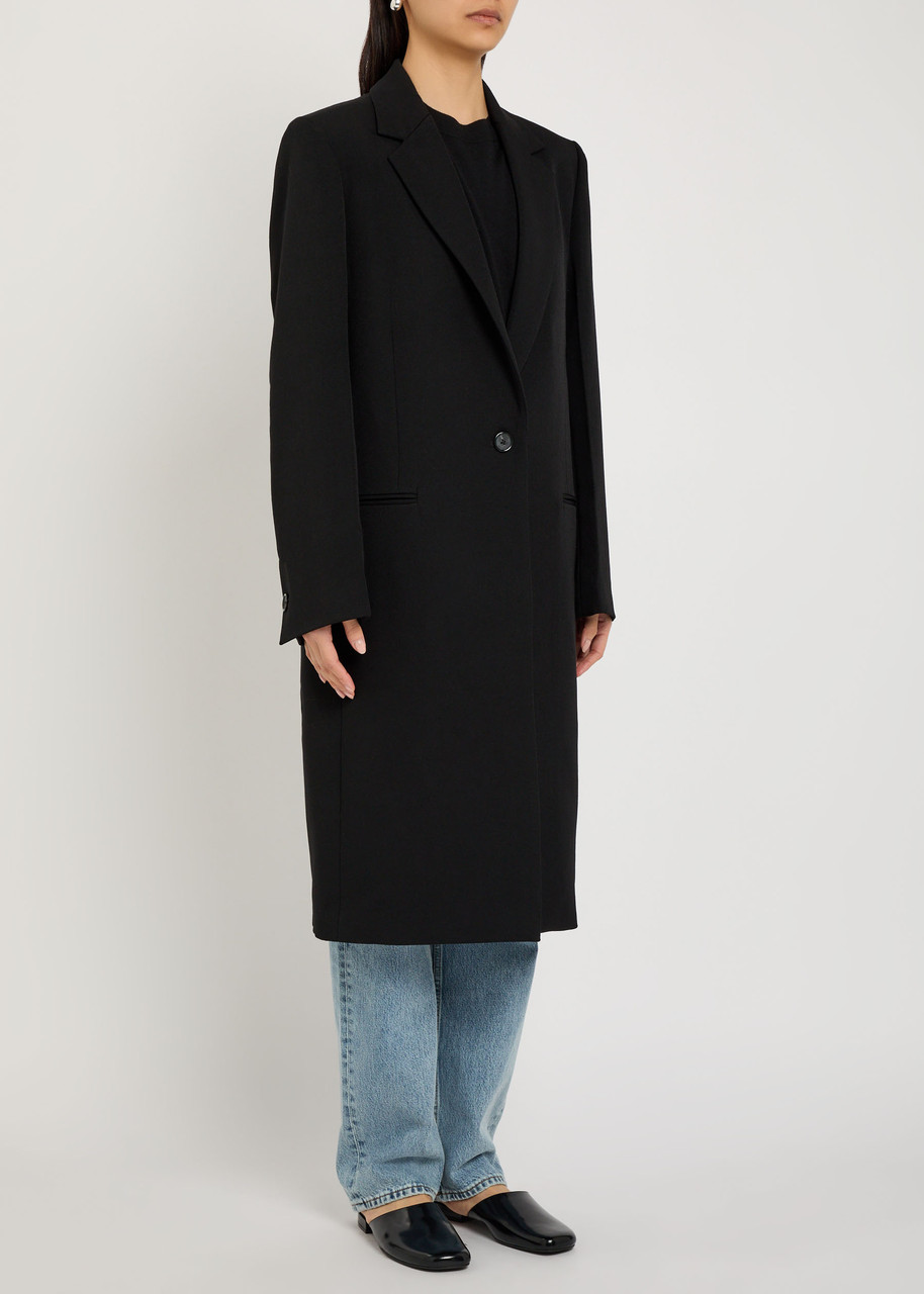 Totême Toteme Wool-blend Coat In Black