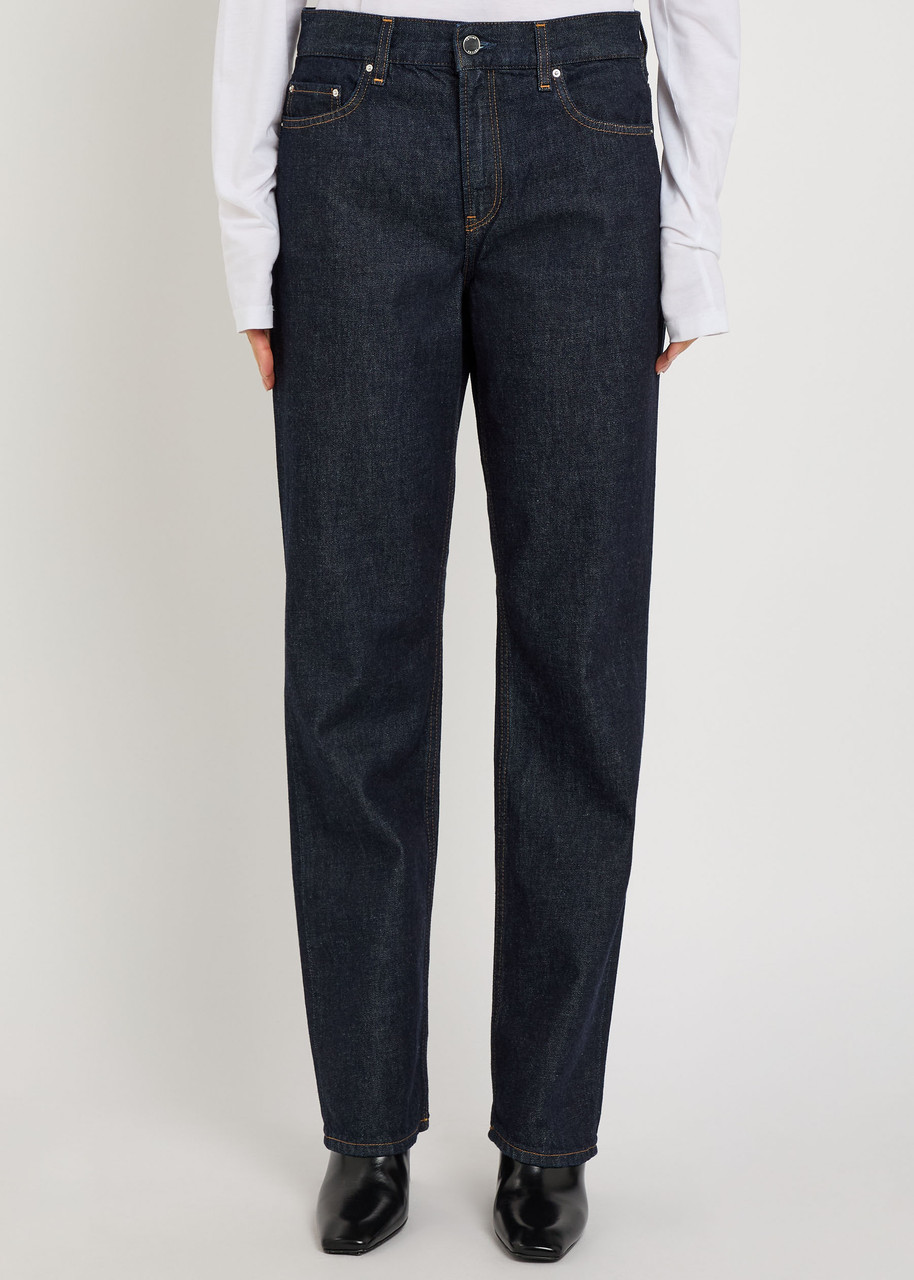 Totême Toteme Straight-leg Jeans In Blue