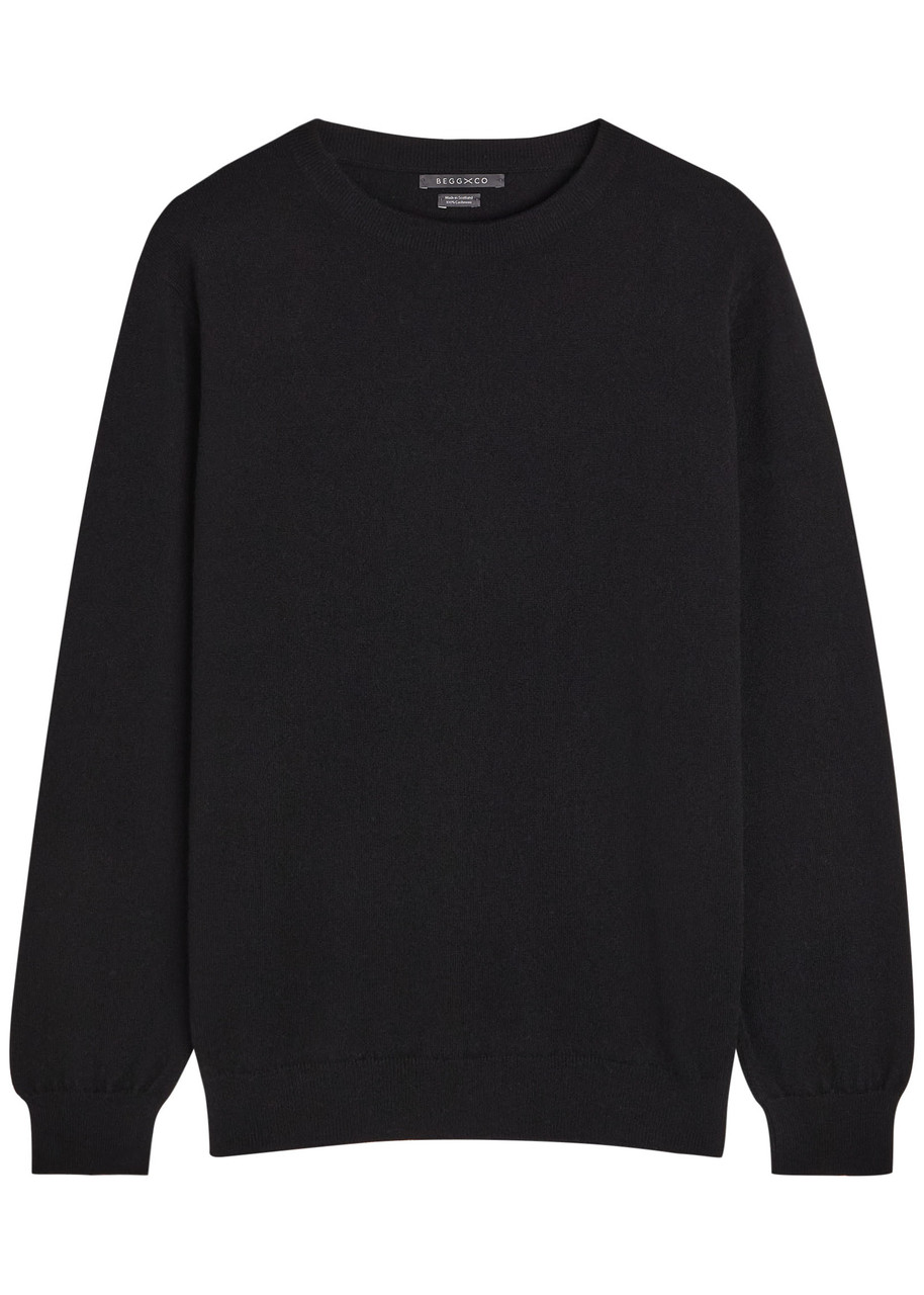Begg X CO Heriot Cashmere Jumper - Black - M