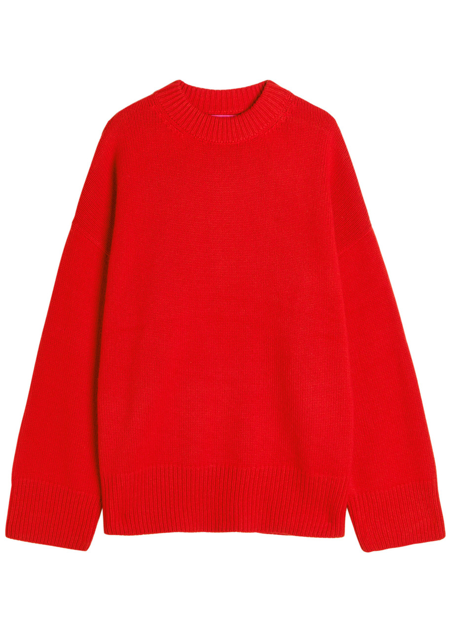 Elder Statesman Pali Cashmere Jumper - Red - S (UK8-10 / S)