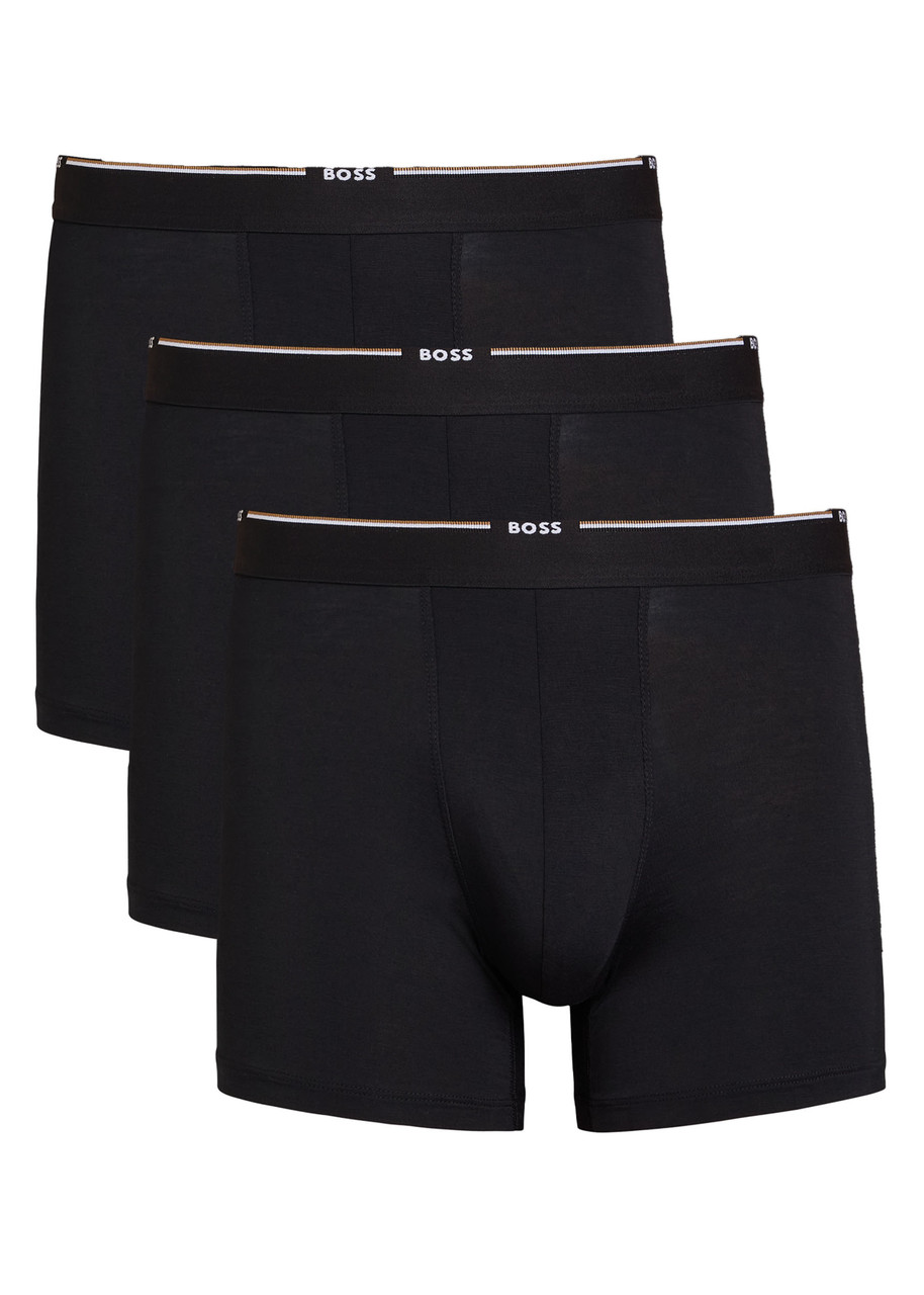 Boss Jersey Boxer Briefs – set of Three – Black – S