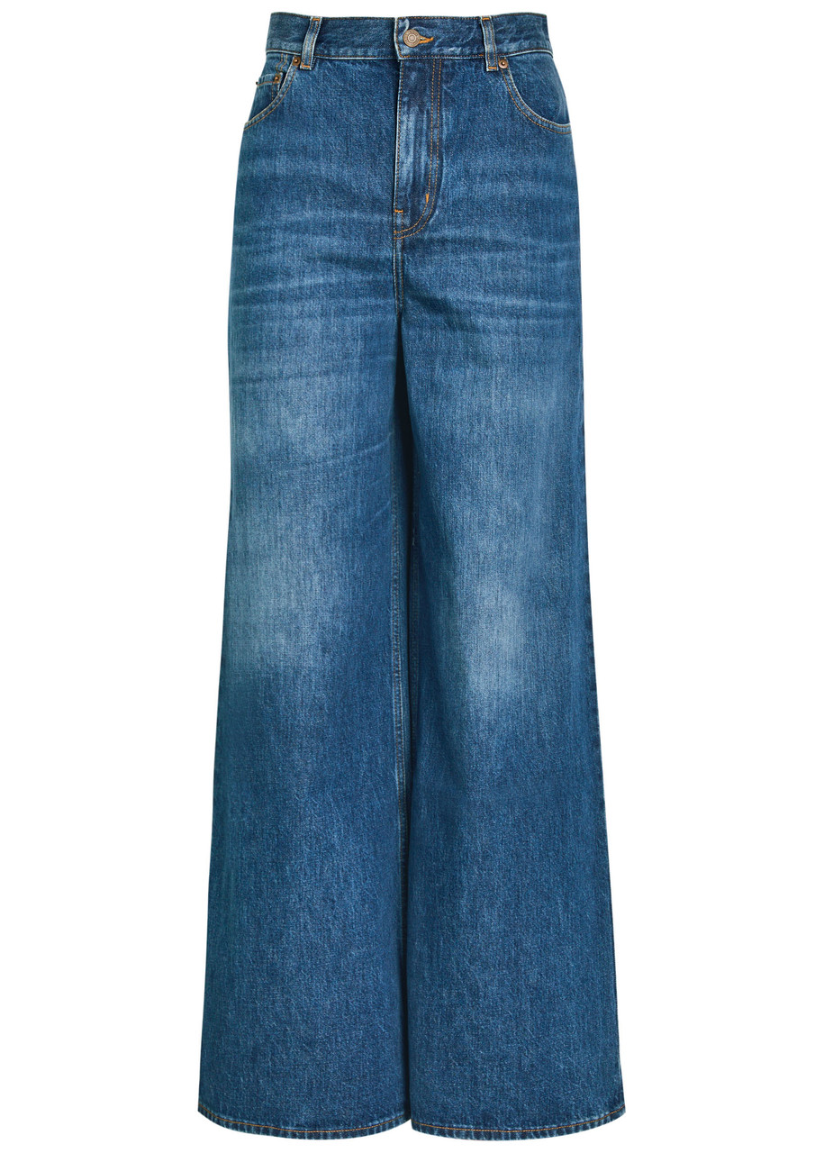 Chloe Wide-leg Jeans - Denim - 27 (W27 / UK8-10 / S)