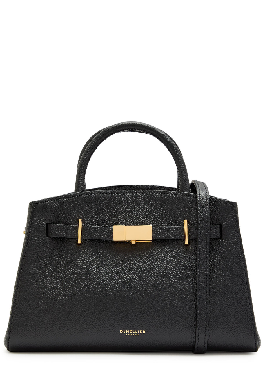 Demellier The Small Hudson Grained Leather top Handle bag - Black - One Size