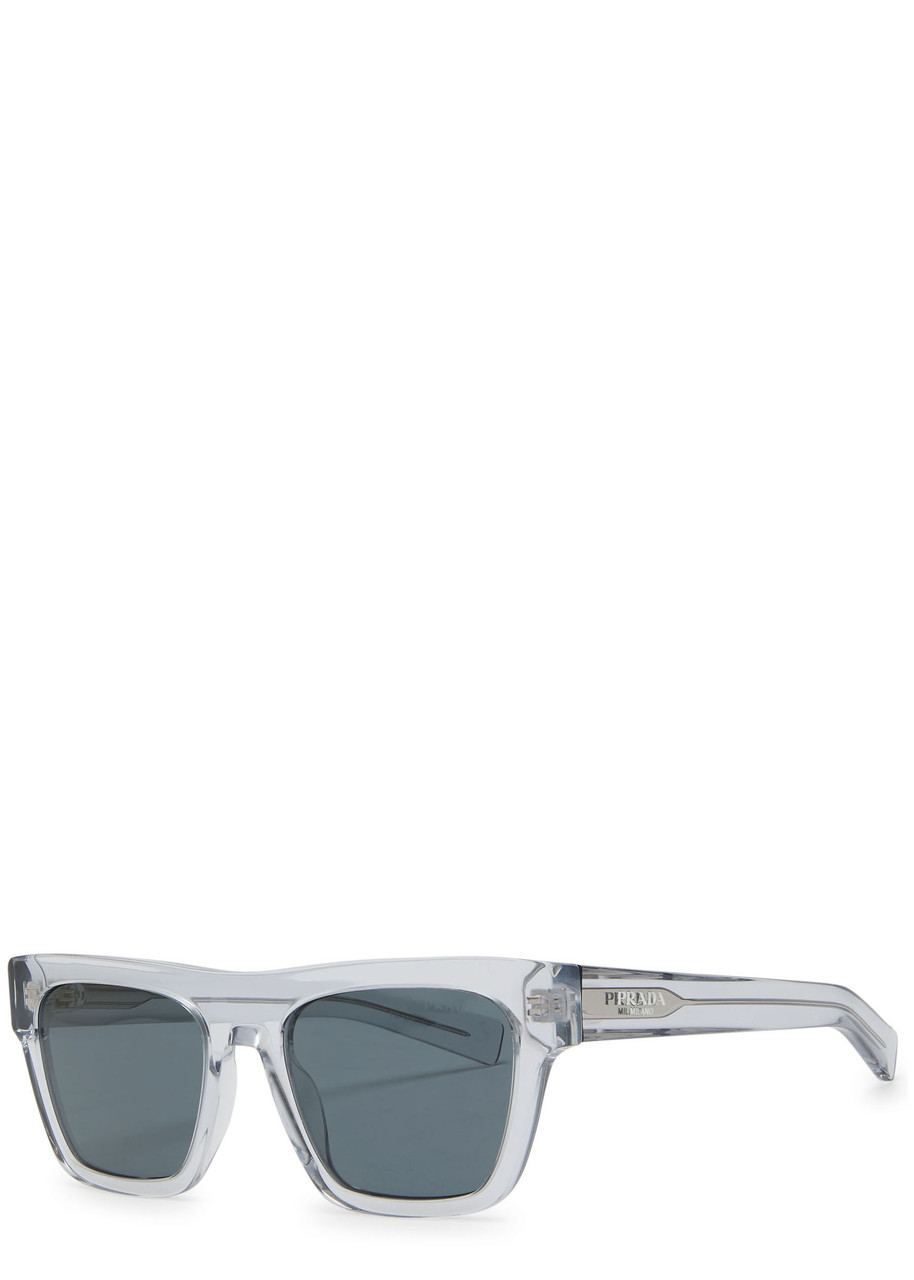 Prada Flattop Square-frame Sunglasses - Grey - One Size