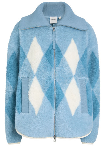 VARLEY Franca diamond sherpa jacket | Harvey Nichols
