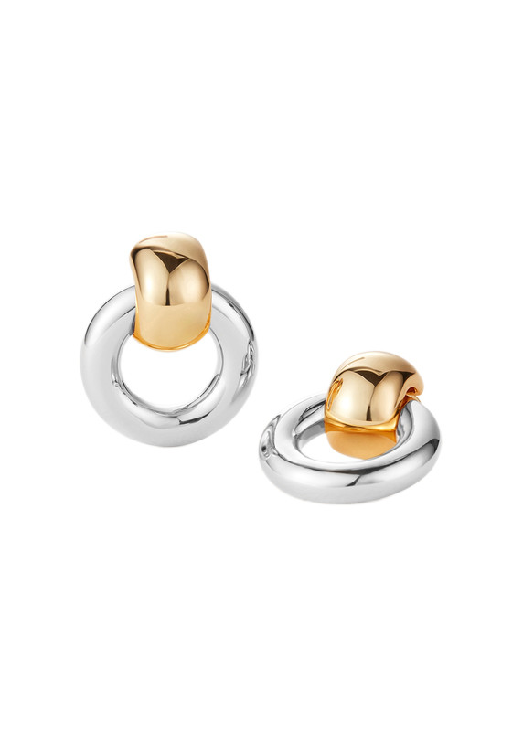 Jenny Bird Faye Knocker Earrings - Gold - One Size