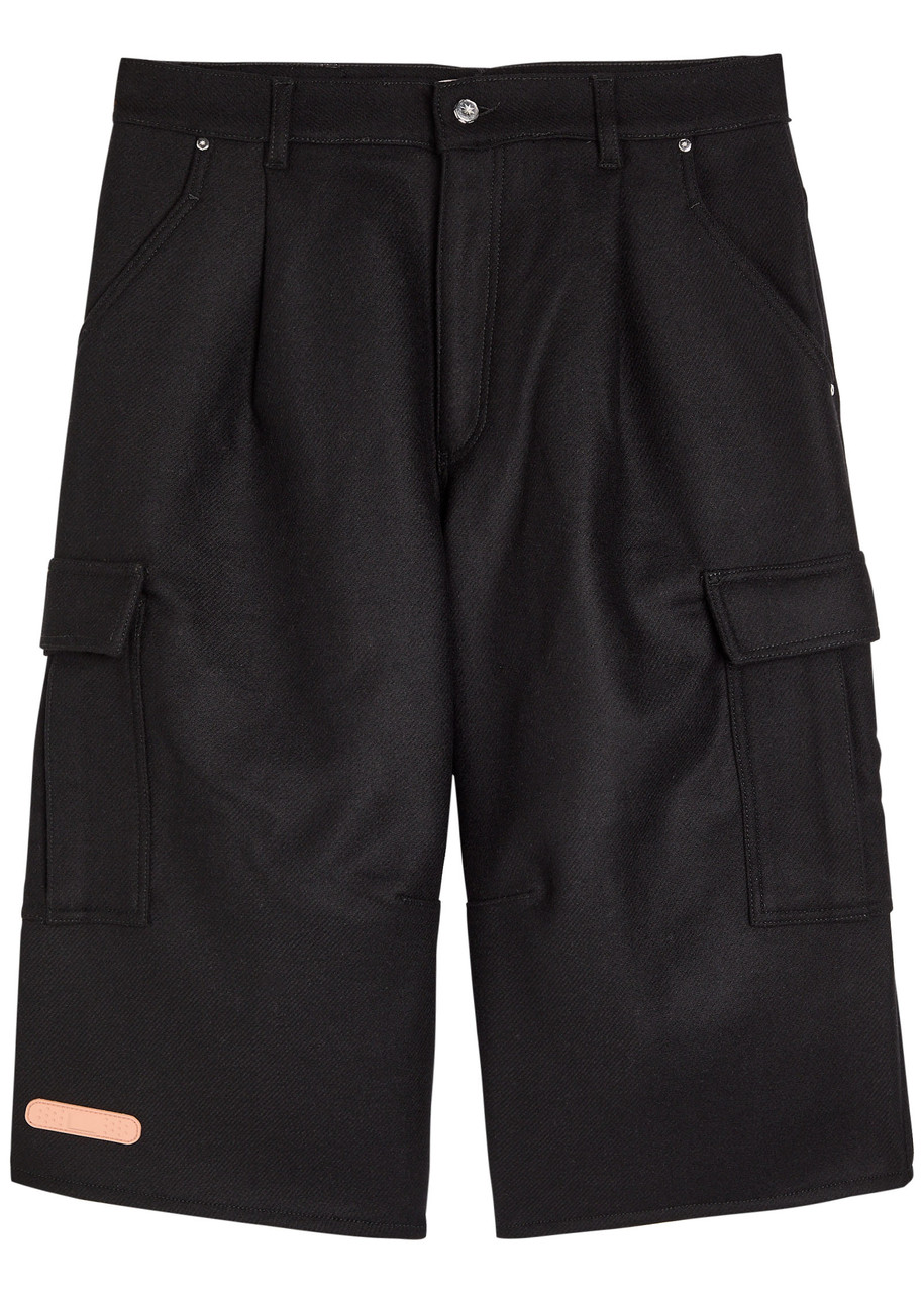 Pdf Channel Slouch Wool Cropped Trousers – Black – 34 (W34 / L) Pdf Channel Slouch Wool Cropped Trousers – Black – 34 (W34 / L)