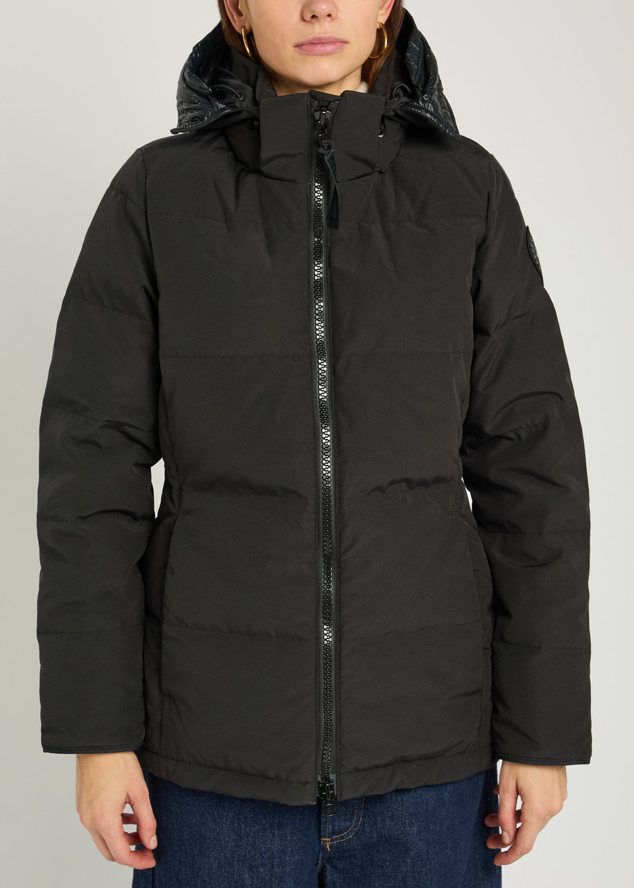 Canada Goose Chelsea Padded Arctic-tech Parka Coat – Black – XS (UK6 / XS)