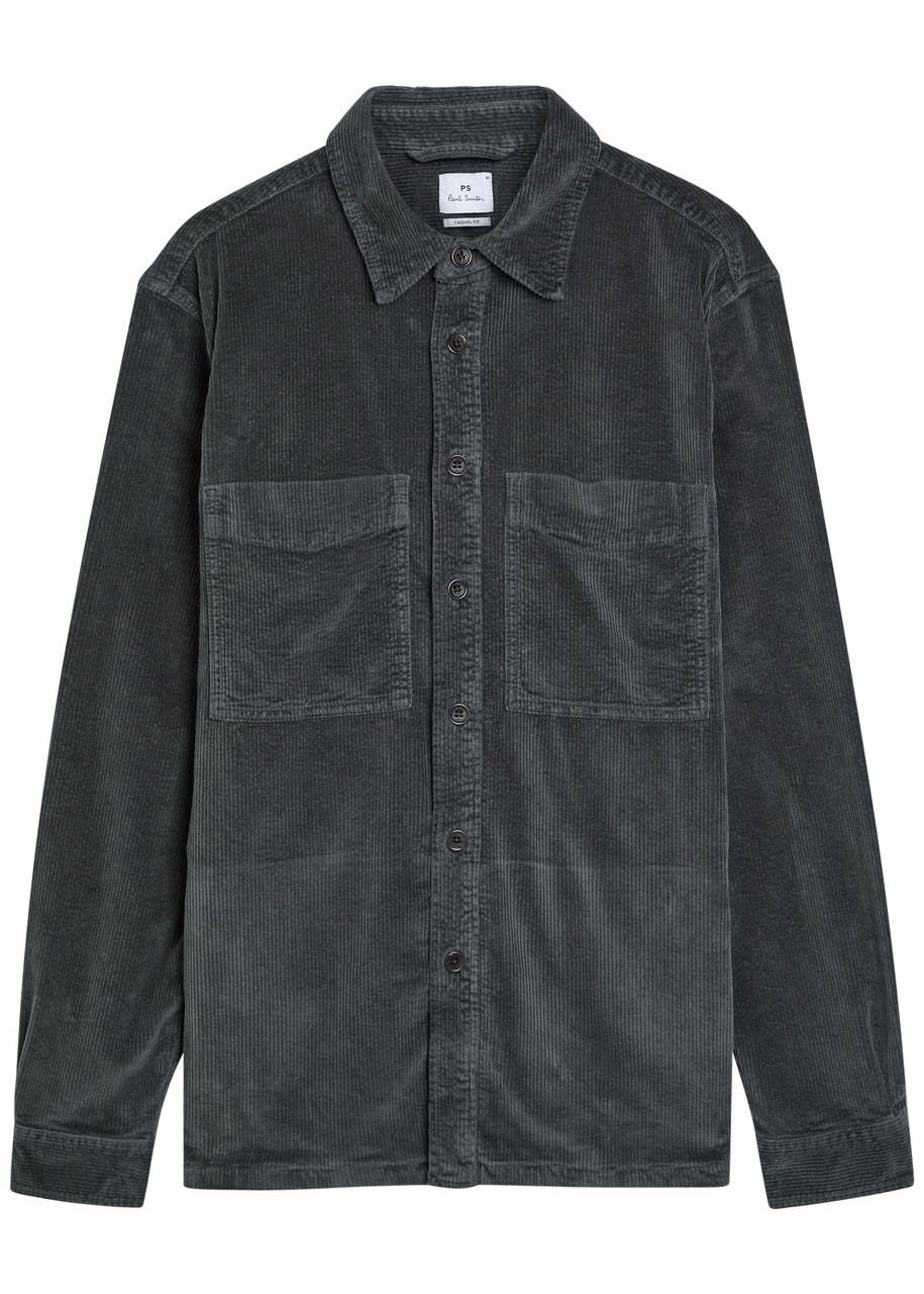 PS Paul Smith Corduroy Overshirt - Grey - Xxl