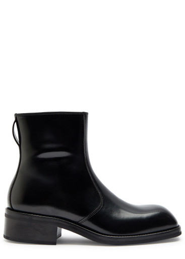 LEMAIRE Patent leather Chelsea boots | Harvey Nichols