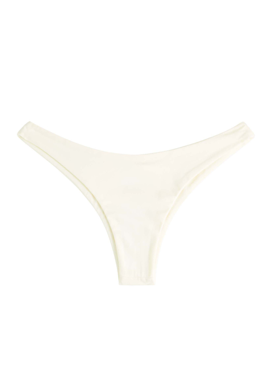 Away That Day Fiji Bikini Briefs - Ivory - L (UK14 / L)