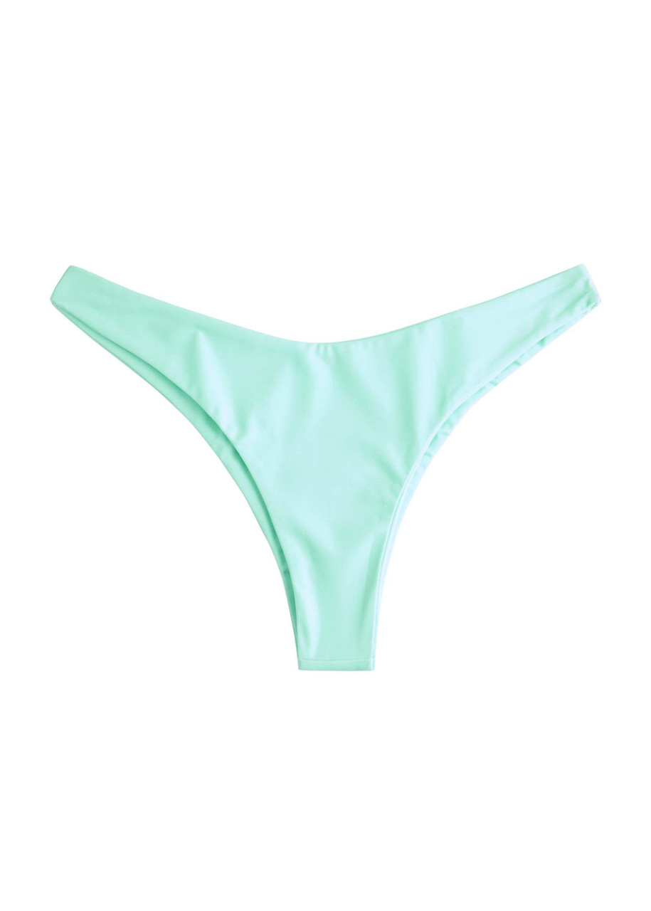 Away That Day Fiji Bikini Briefs - Mint - M (UK12 / M)
