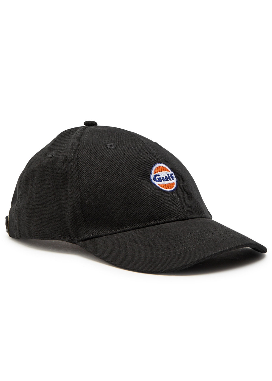 AN-Y1 Gulf Embroidered Canvas cap - Black - One Size