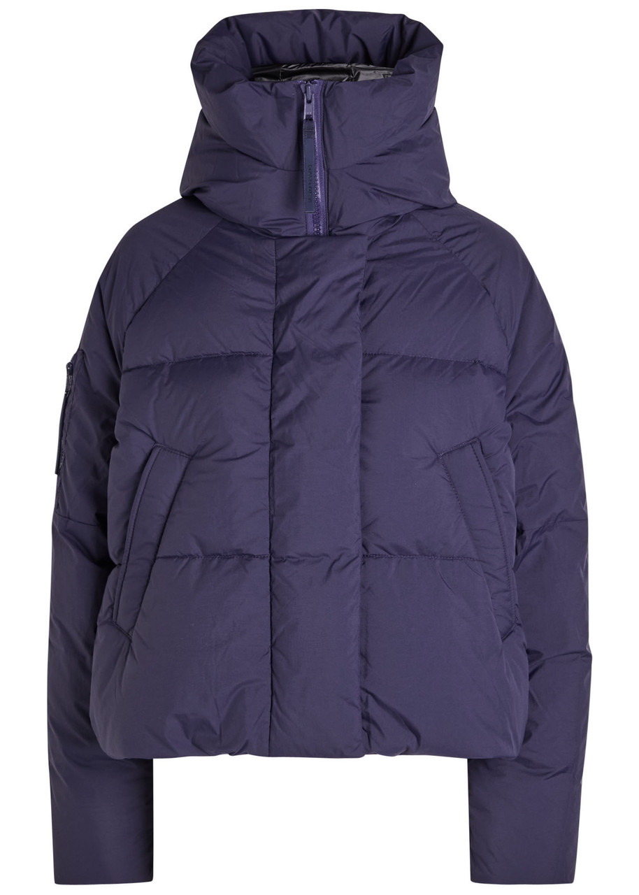Canada Goose Chilliwack Quilted Hooded Nylon Jacket - Navy - XS (UK6 / XS)
