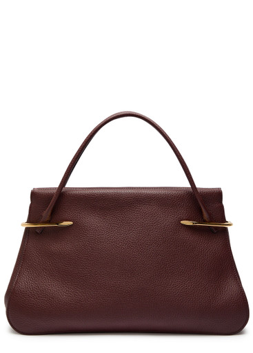 GIVENCHY Pinch large grained leather top handle handle bag