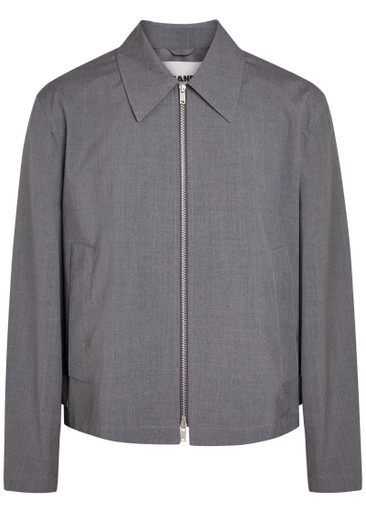 JIL SANDER Wool jacket | Harvey Nichols