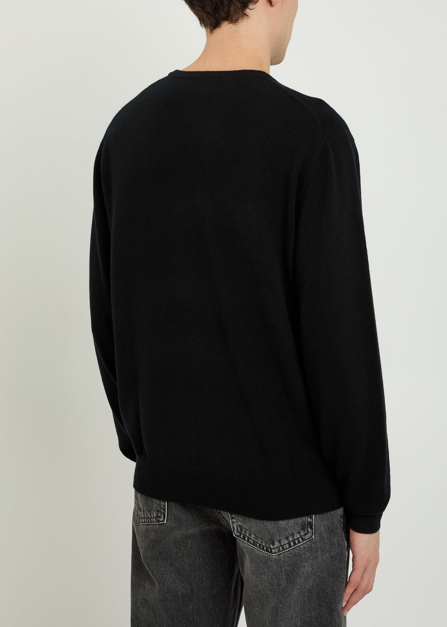  Allude Cashmere Jumper - Black - S 