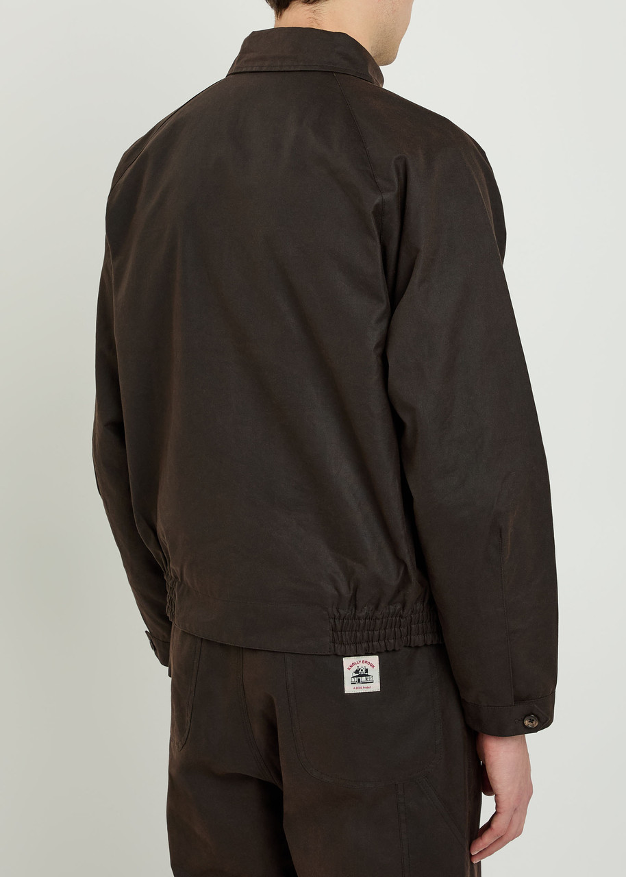  Bode Coach Waxed Cotton Jacket - Brown - S 