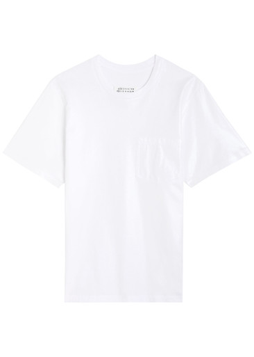 MAISON MARGIELA Coated cotton T-shirt | Harvey Nichols