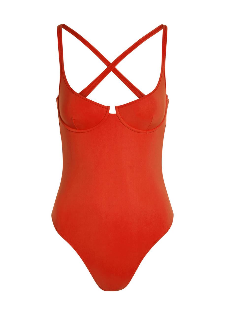 Lido Ottantatre Swimsuit - Orange - S (UK8-10 / S)