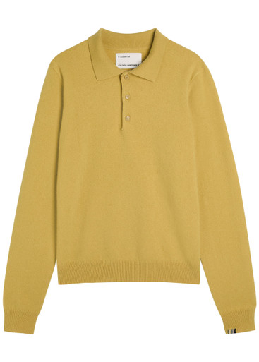 EXTREME CASHMERE N°223 Be For cashmere-blend polo jumper | Harvey