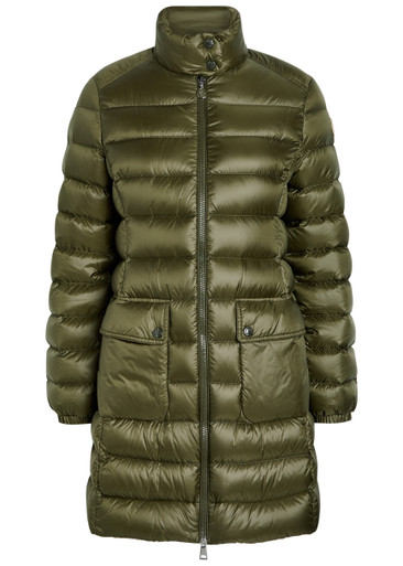 MONCLER Genet padded shell coat | Harvey Nichols