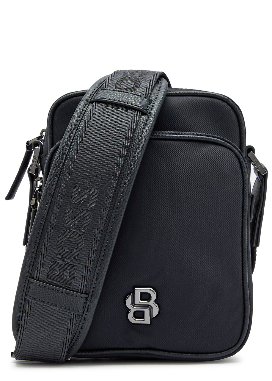 Boss Icon Logo Nylon Cross-body bag – Navy – One Size