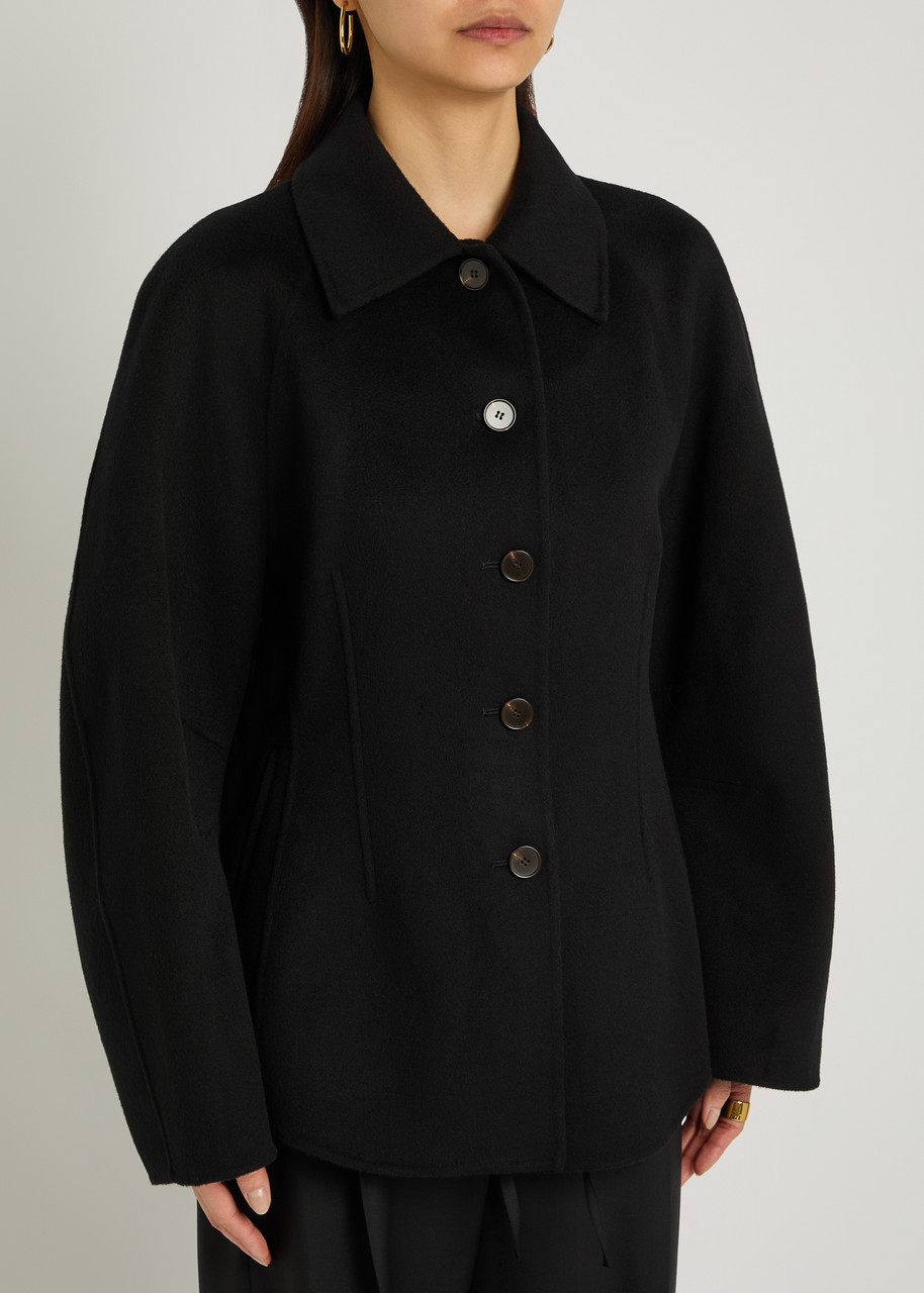  Rohe Sculpted Wool Jacket - Black - 38 (uk10 / S) 