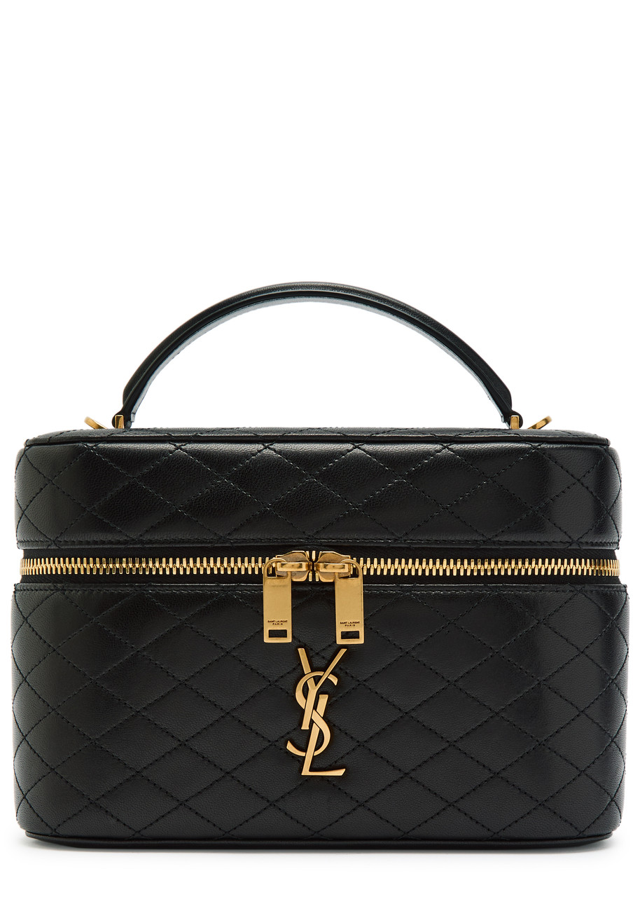 Saint Laurent Gaby Large Quilted Leather top Handle bag - Black - One Size