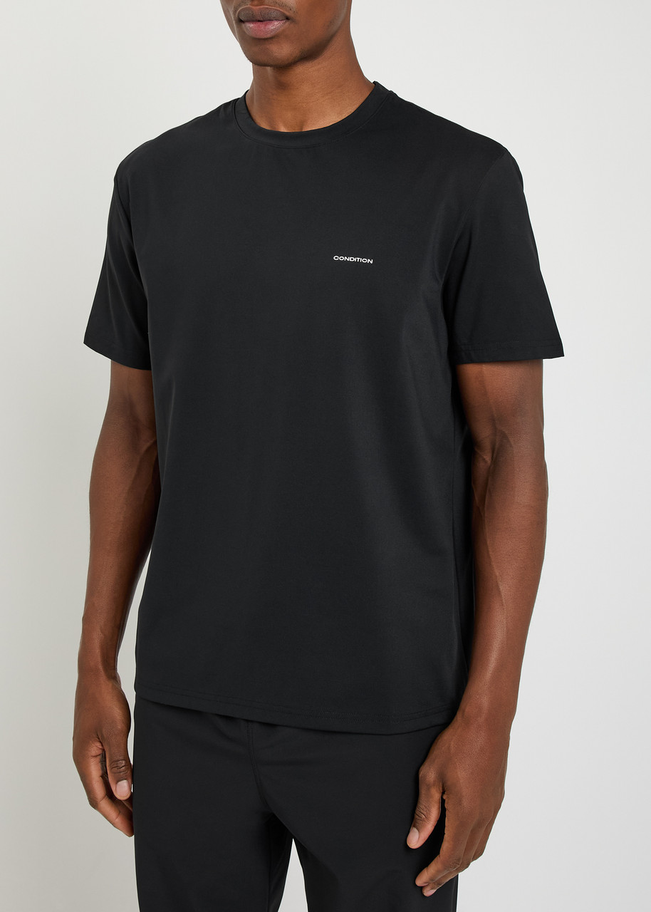  Condition Everyday Logo Stretch-jersey T-shirt - Black - M 