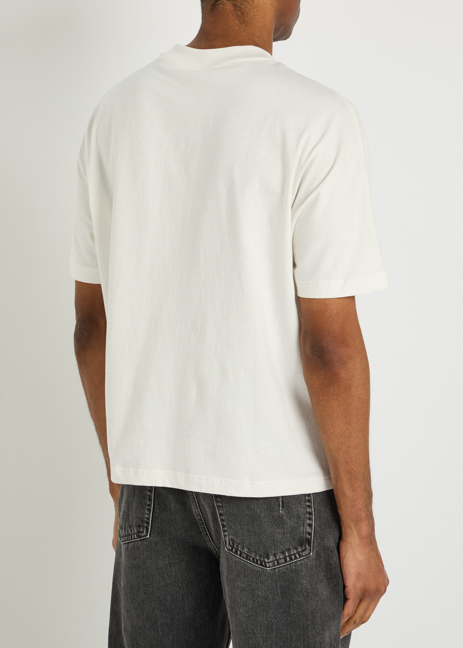  Godmade Logo-embroidered Cotton T-shirt - White - L 