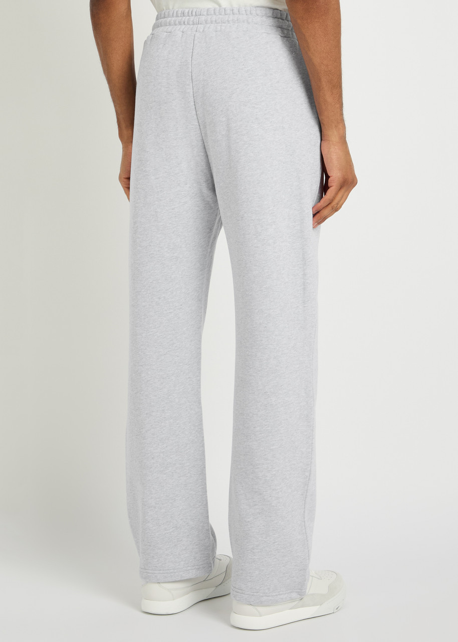  God Made Signature Logo Straight-leg Cotton Sweatpants - Grey - S 