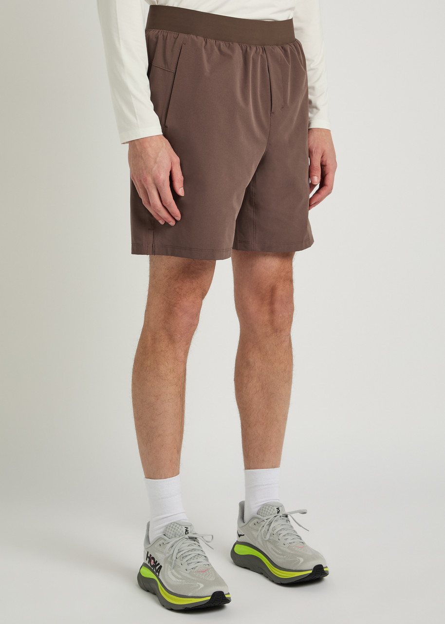  Condition Core Logo Shell Shorts - Brown - Xl 