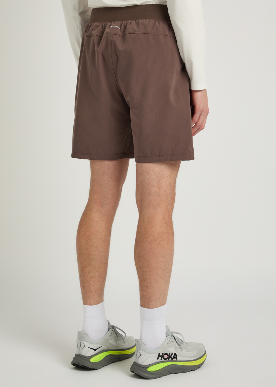 Condition Core Logo Shell Shorts - Brown - Xl 