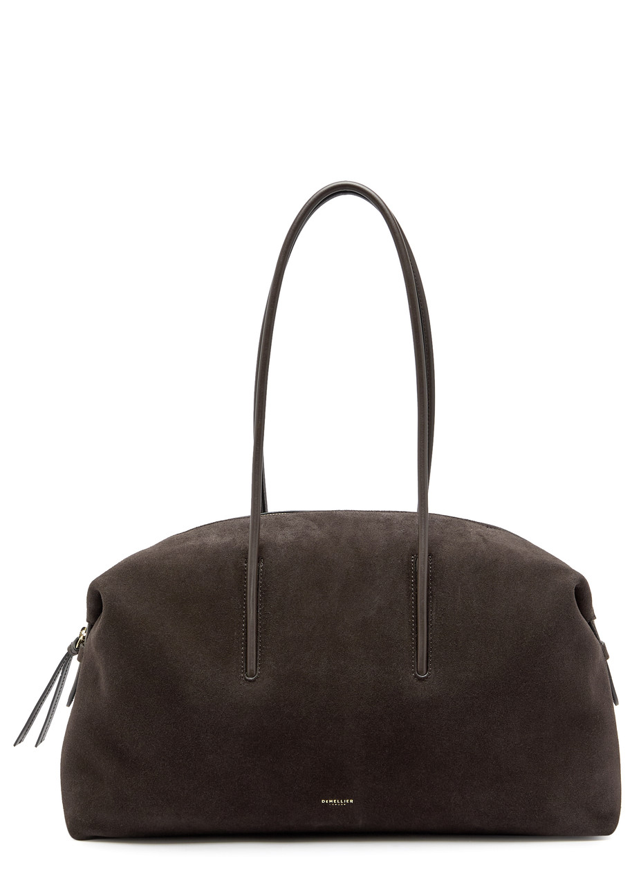 Demellier The Stockholm Suede Tote bag - Dark Brown - One Size
