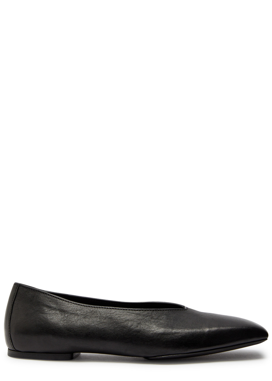 Rick Owens Leather Ballet Flats - Black - 36 (IT36 / UK3)