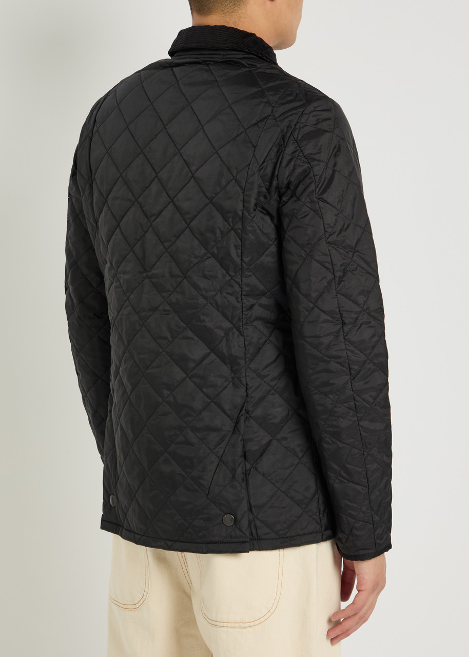  Barbour Liddesdale Quilted Nylon Jacket - Black - Xl 