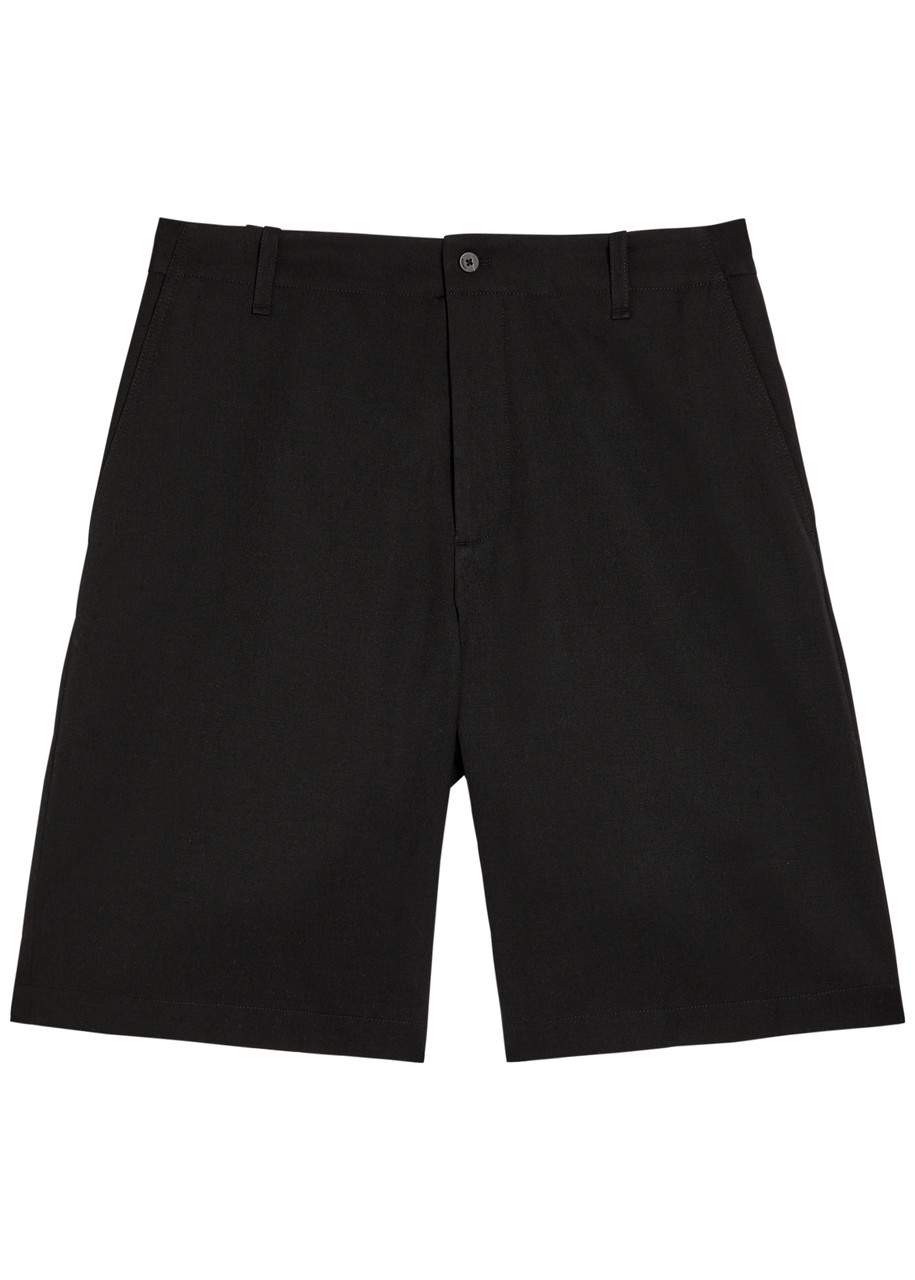 Jacquemus Le Short Camargue Wool Shorts - Black - 52 (IT52 / XL)