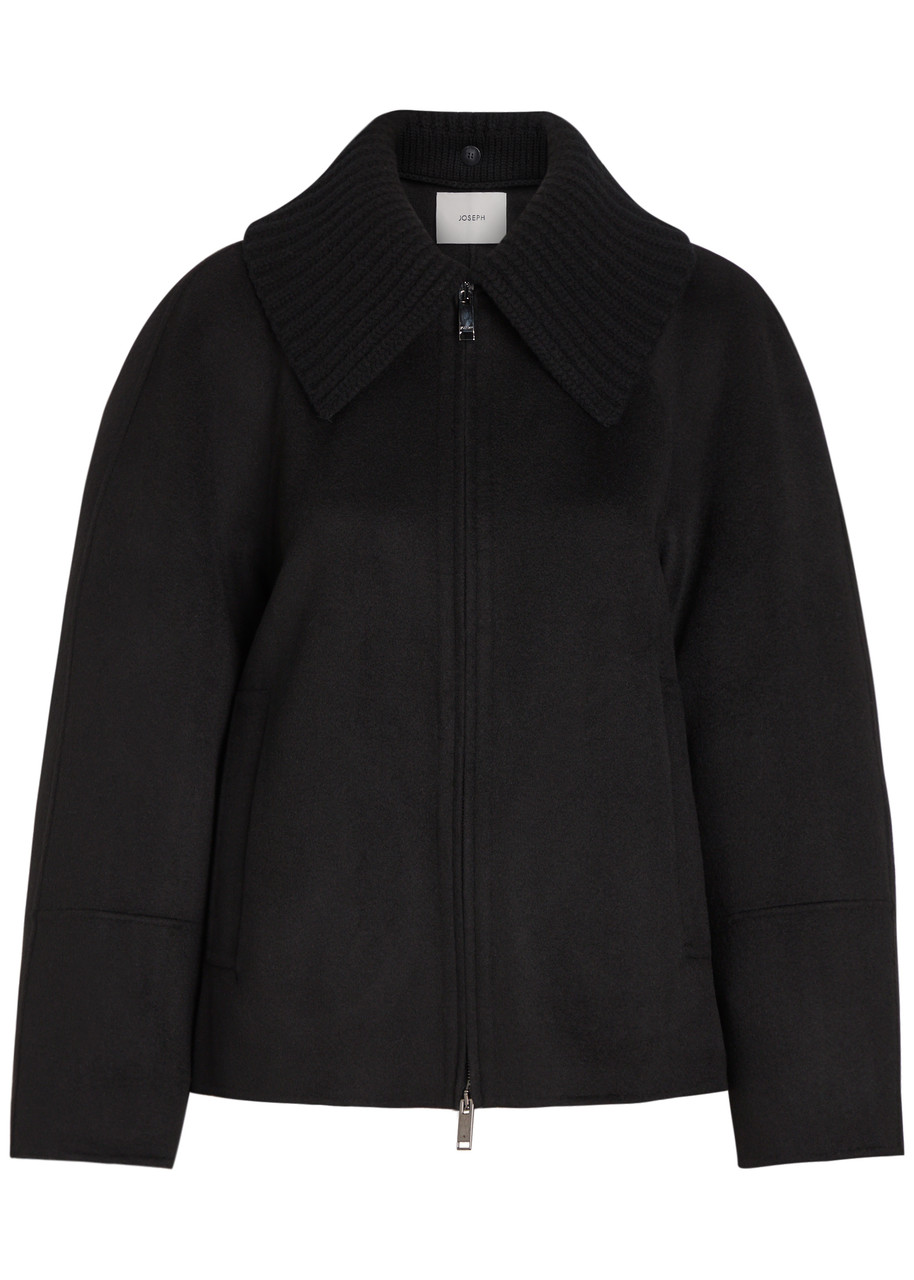 Joseph Cooksey Wool and Cashmere-blend Jacket - Black - 38 (UK10 / S)