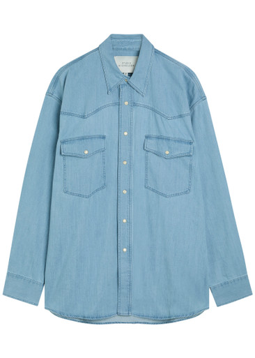 STUDIO NICHOLSON Denim shirt | Harvey Nichols