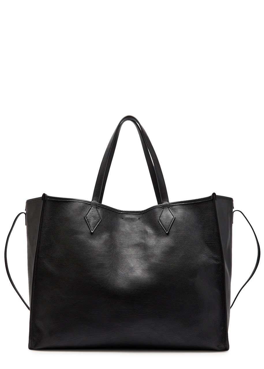 Metier Chameleon 41 Grained Leather Tote bag - Black - One Size