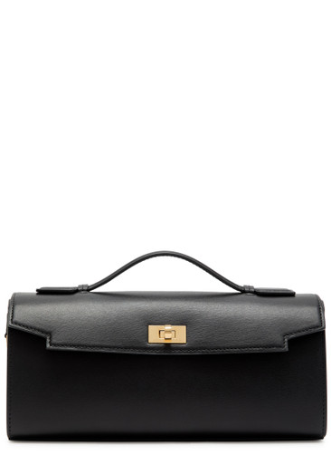 Mortimer Clutch in Shiny Box C_63040_BLAC