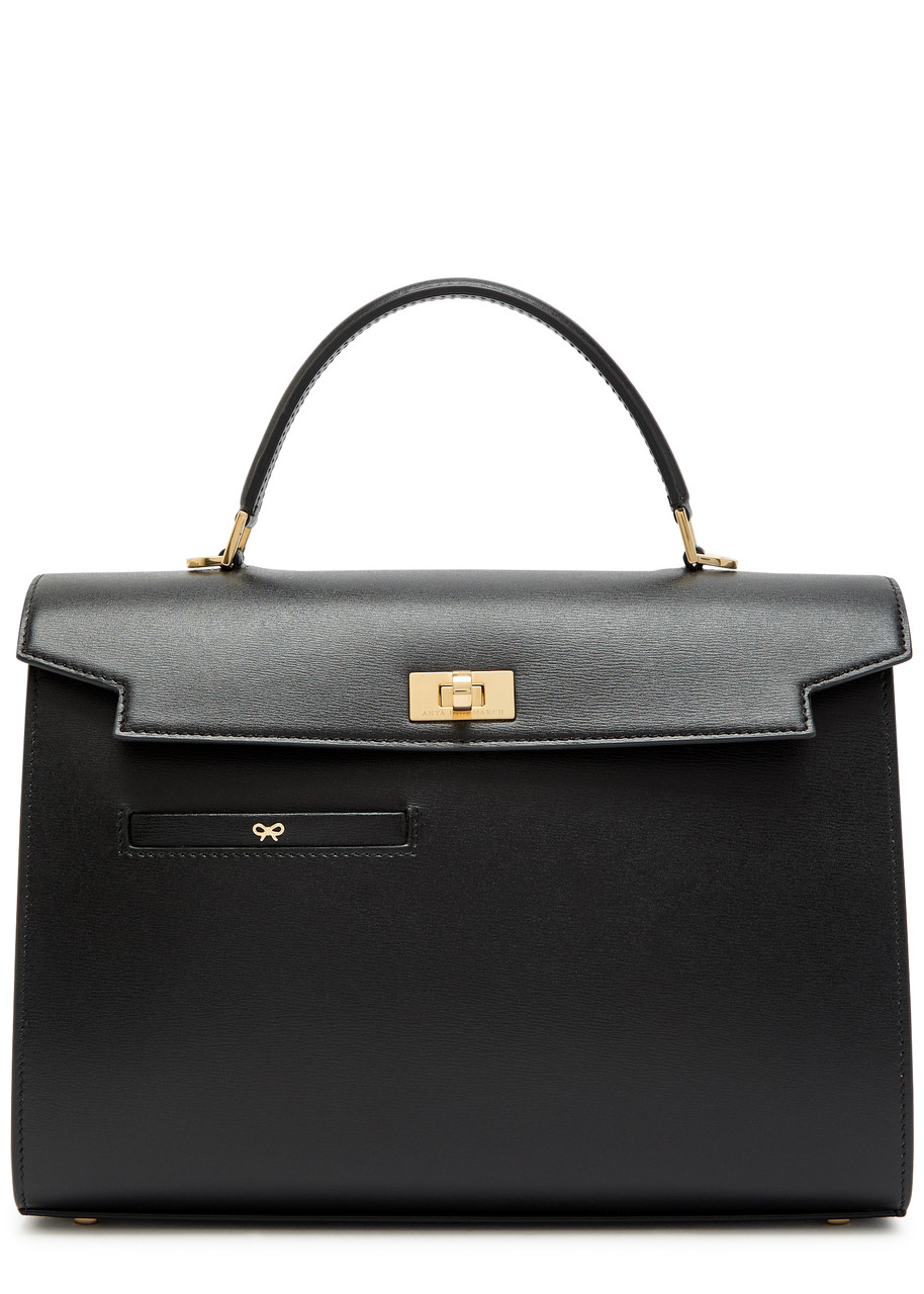 Anya Hindmarch Mortimer Leather top Handle bag - Black - One Size