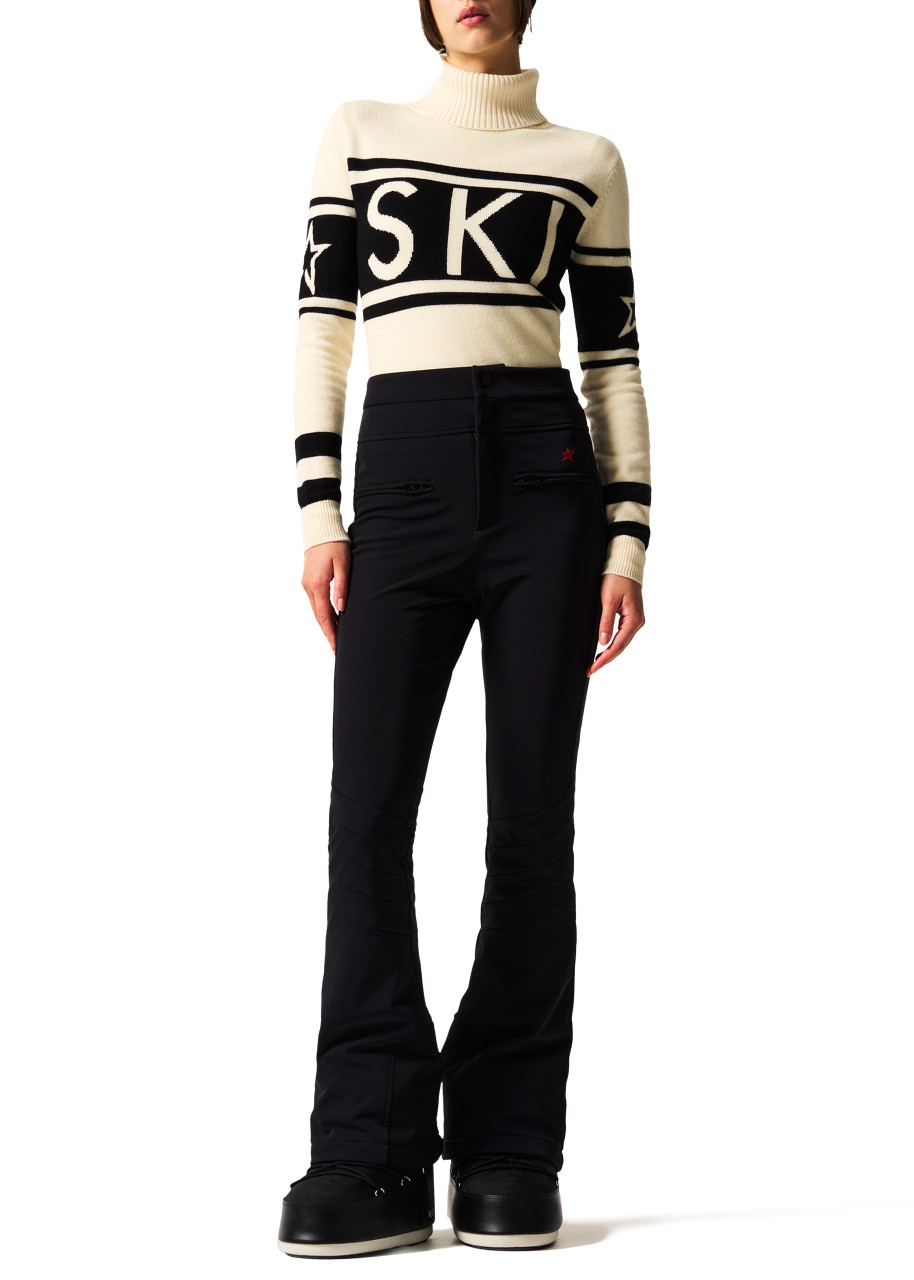 Perfect Moment Aurora Flared-leg ski Trousers – Black – L (UK12)