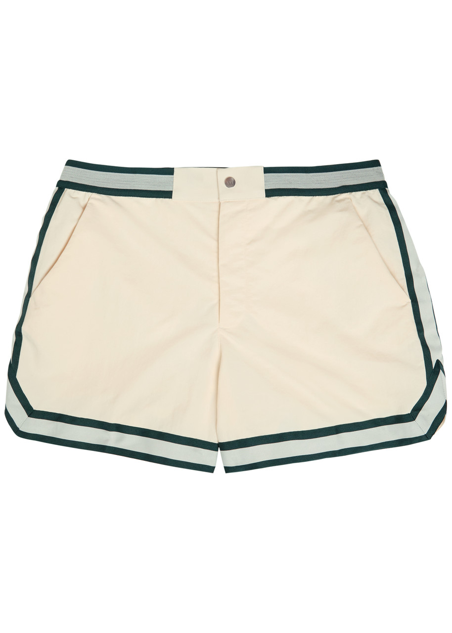 Che Baller Nylon Swim Shorts - Ivory - XL