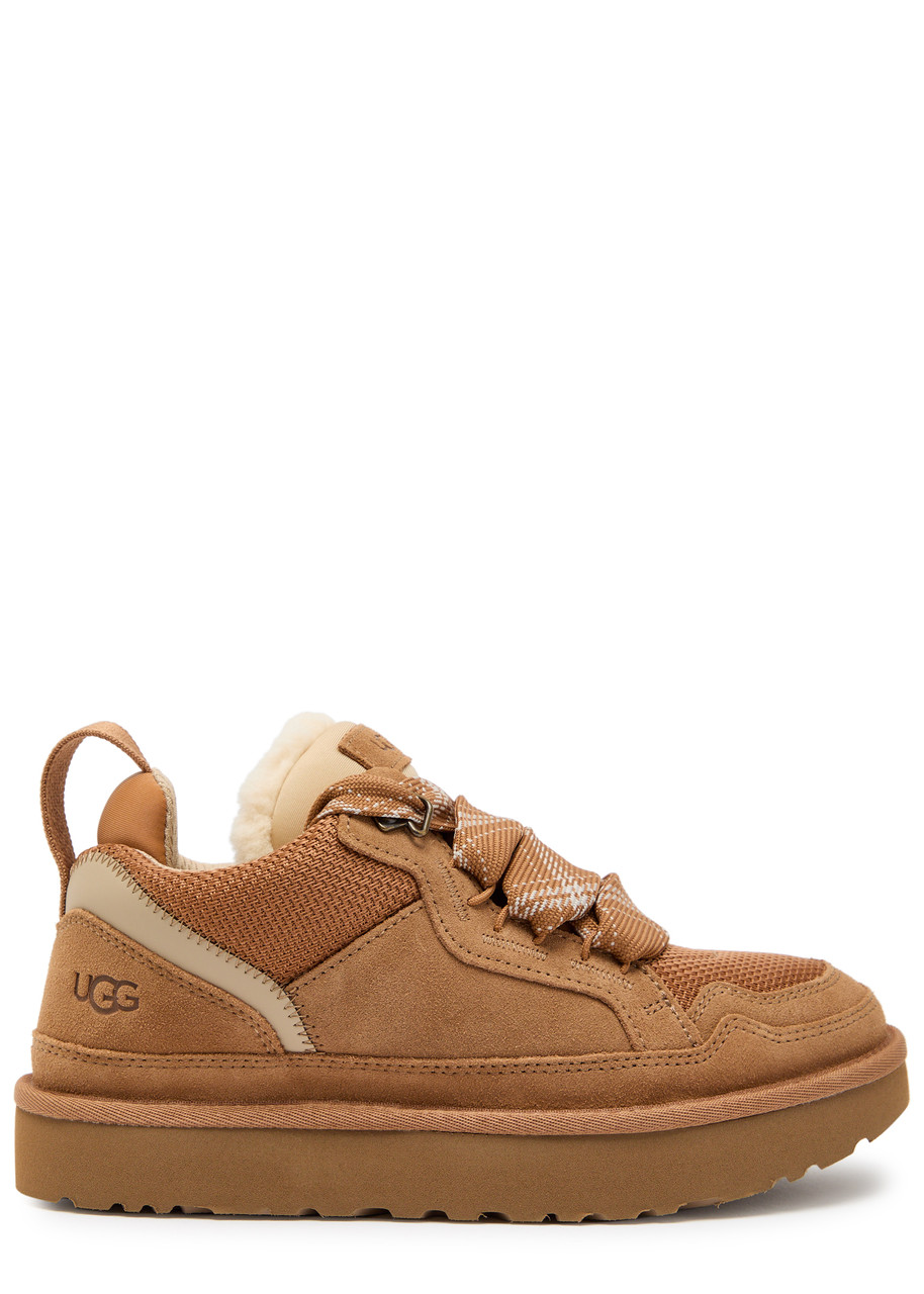 Ugg Lowmel Panelled Suede Sneakers - Brown - 8 (IT41/ UK8)