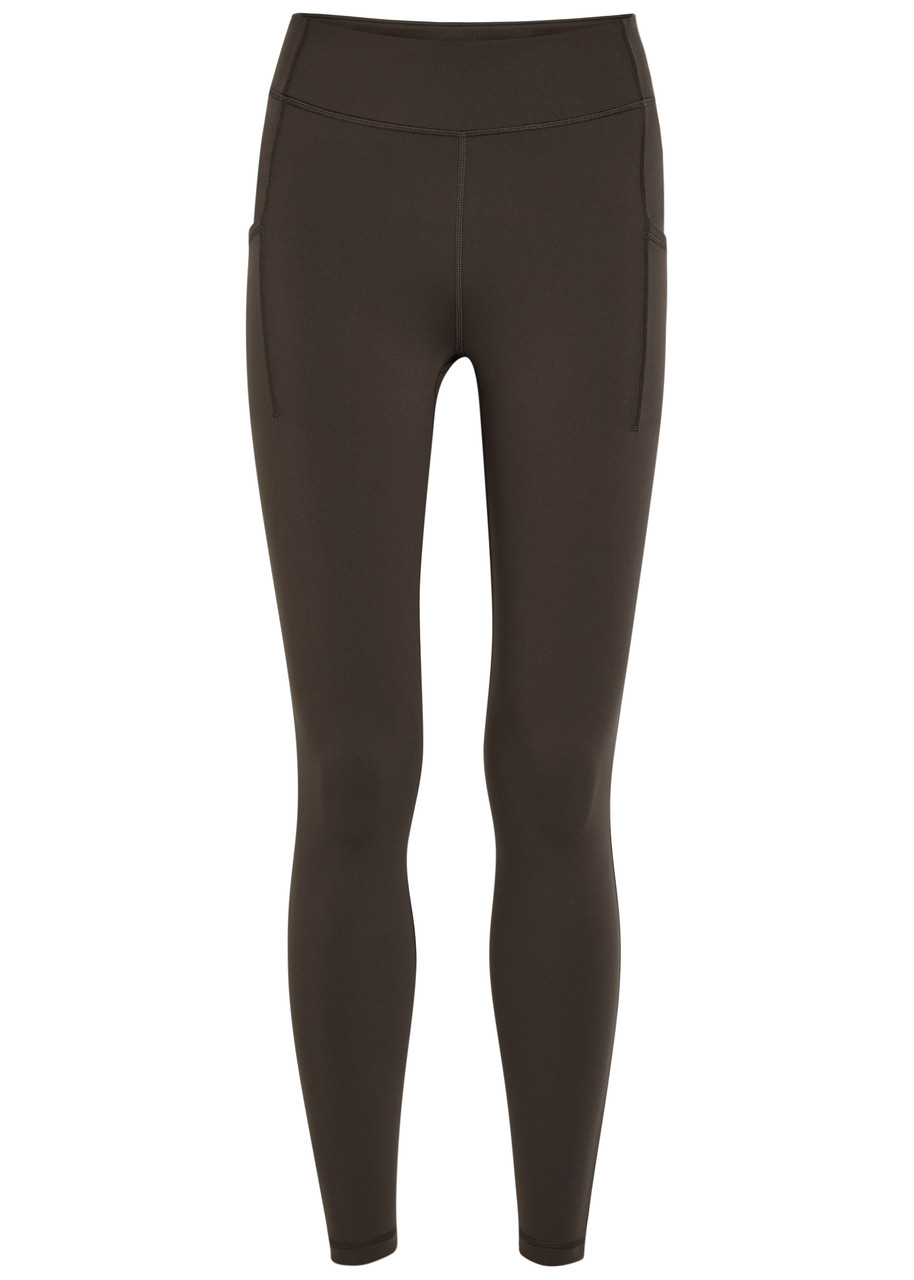 Literary Sport Emma Stretch-jersey Leggings - Brown - M (UK12 / M)