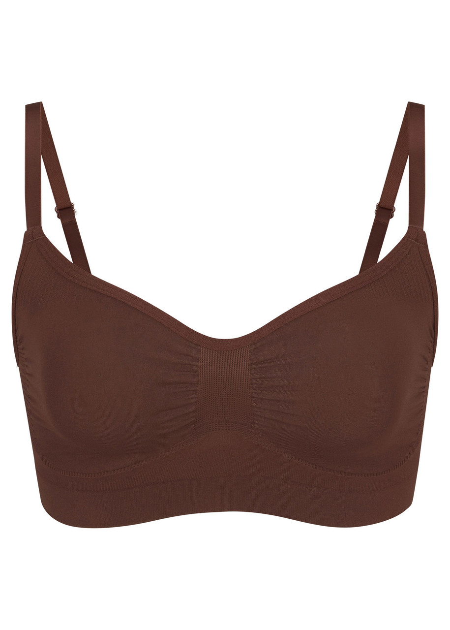 Skims Seamless Sculpt Bralette - Brown - XL (UK20)
